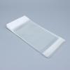 100 Transparent Jewelry Packaging OPP Self-Sealing Bags with Hanger, Pearlescent Film, Adhesive, 4.5 Mil Thickness