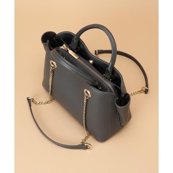 Tote Bag 2way Synthetic Leather Tote Bag 00032320135331 Gray [Samantha Thavasa] Women's