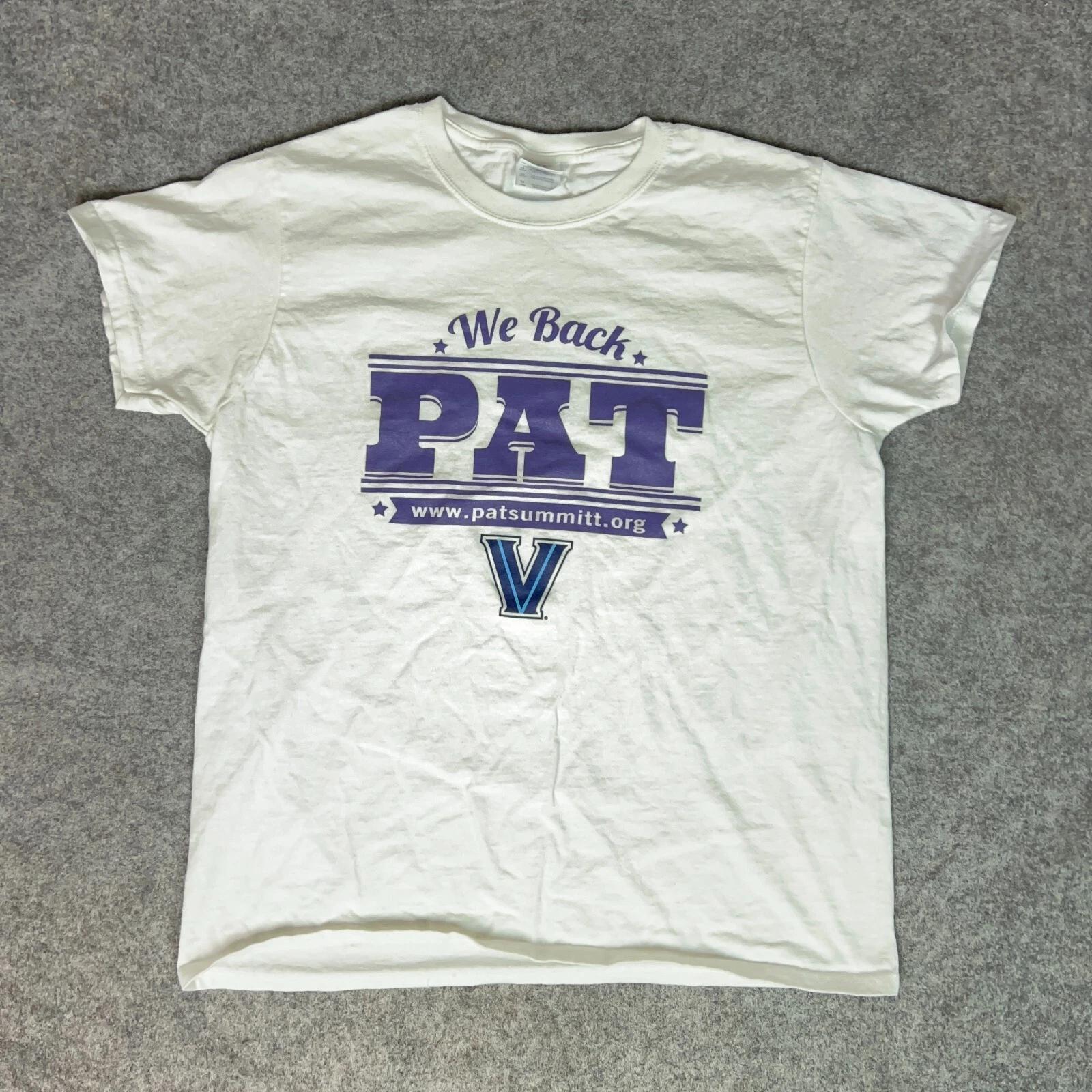 

Villanova Wildcats Womens Shirt Medium White Blue Tee T Basketball University S