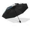 1pc Batman Full Moon Automatic Folding Umbrella - Compact 8-Rib Design, Durable Plastic & Iron1159L