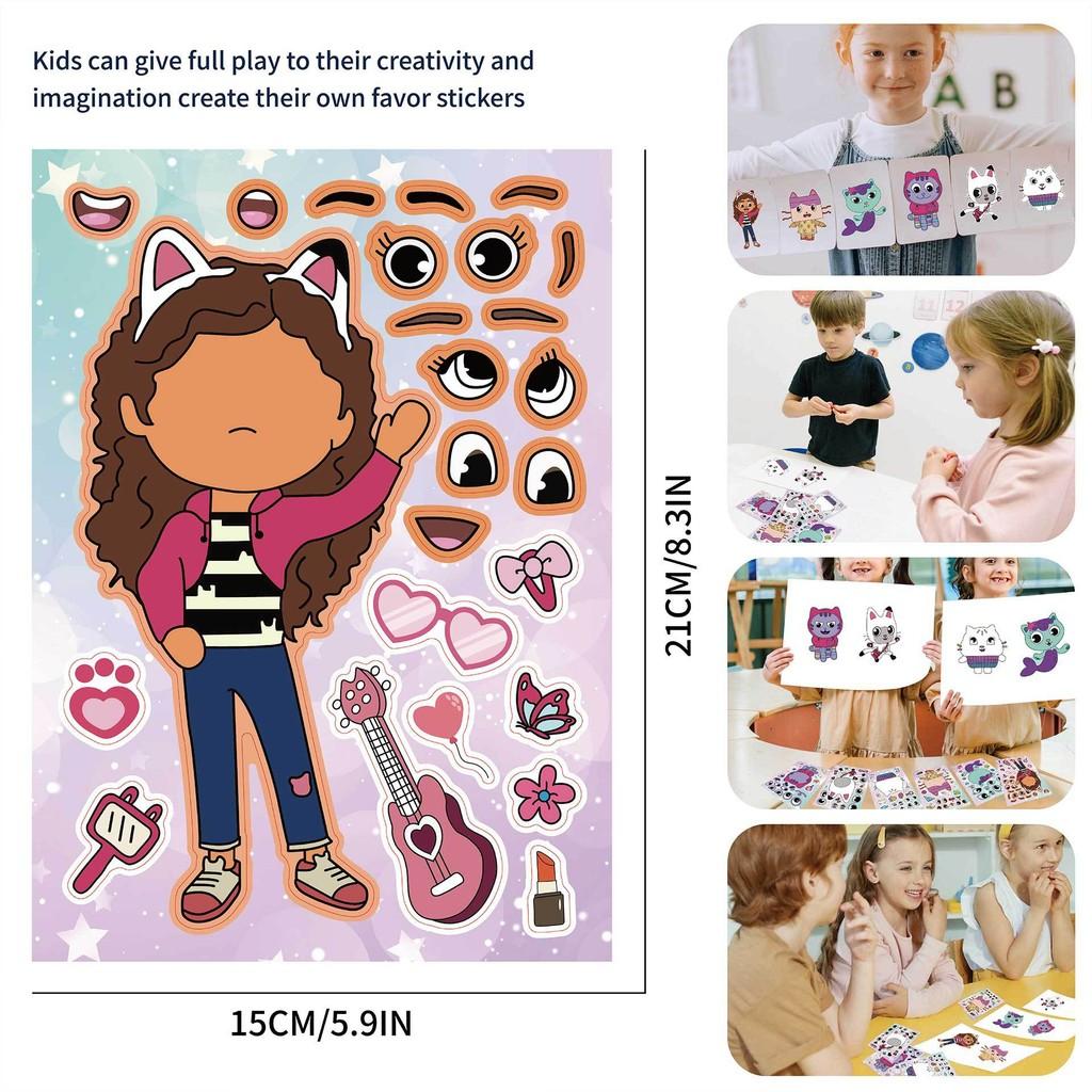 Cm2303006 Interactive Delightful Cartoon Puzzle Stickers For Joyful Parentchild Moments