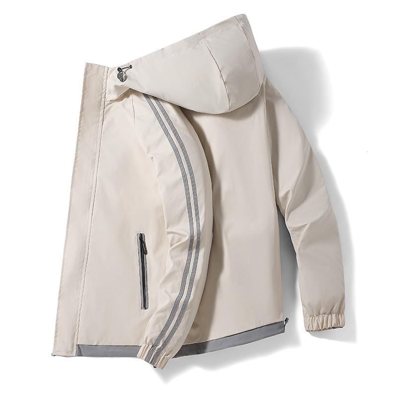 

Весенняя и осенняя мужская куртка, модная брендовая универсальная мужская одежда, молодежная корейская повседневная куртка 4XL хаки