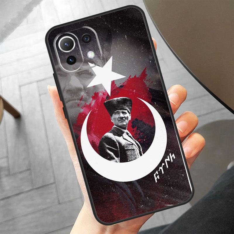 Turkei Turkey Ataturk Flag Case For Xiaomi 15T 13T 14T Pro 15 14 17 Ultra POCO X7 Pro X3 X5 X6 F5 F6 F7 F8 Ultra Cover