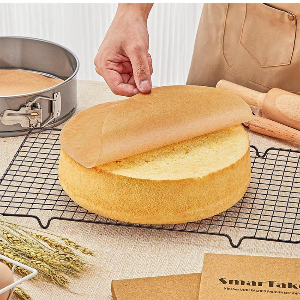 100Pcs Bakeware Air Fryer Liners Cookies Non-Stick Steamer Mat Kitchen Cooking Baking Paper Liner