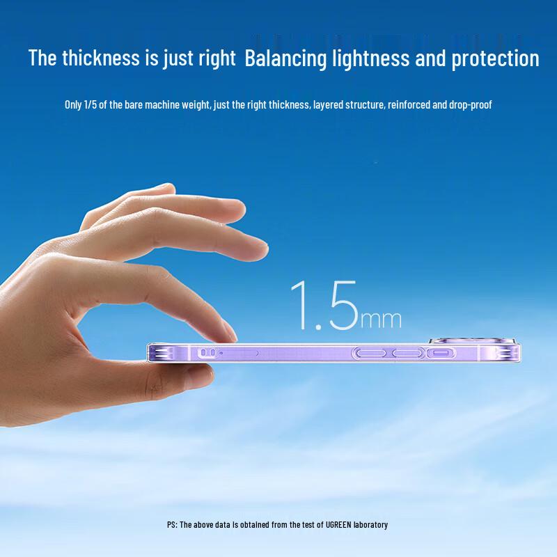 UGREEN Transparent MagSafe Case for iPhone 14 Pro