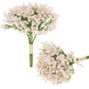 Decorative Gypsophila Artificial Flower Bouquet For Vase Decoration - Pink