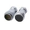 WEIPU WS55 TP+ZP 4 7 40 53 61Pin Panel Waterproof Connector Male Plug Female Socket Power Adapter Screw Solder Install Charger