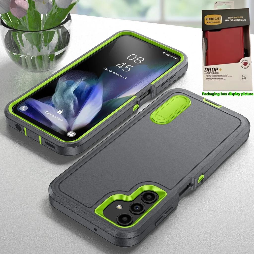 Heavy Duty Protection OTT Armor Defender Case For Samsung Galaxy A17 A07 A56 A36 A26 A16 A06 A15 A54 5G Anti-fingerprint Cover