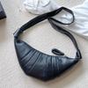 Sheepskin Croissants Women's Genuine Leather Kosong Bag High-end Single-shoulder Cross-arm Niche Dumpling Light Luxury