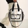 Bolsa Transparente Grande Capacidade Transversal Impermeável para Praia Natação Uso em Viagem