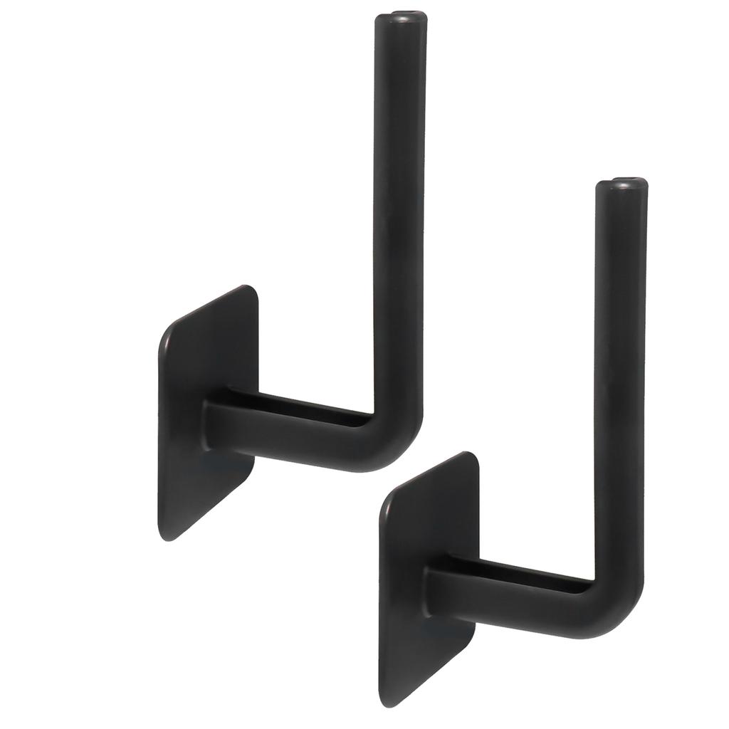 2PCS Wall Mounted Hook Water Proof Damp Proof User Friendly L Shaped Hat Hook For Bedroom Bathroom