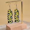 Cartoon Cute Clock Star Hat 20 Earrings Birthday New Year Anniversary Earrings Female