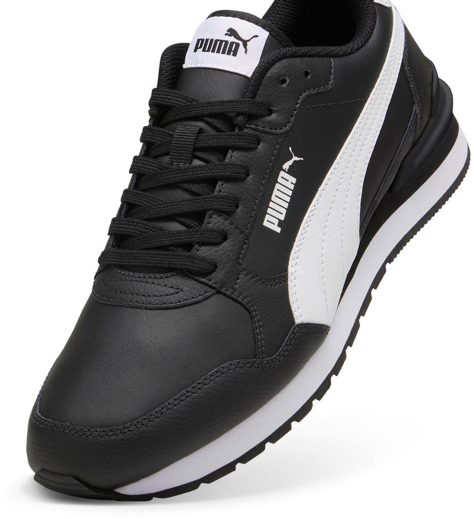 Кроссовки Puma ST Runner v4 Leather black/white