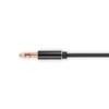 Adapter aux jack 3,5 stereo wtyk - 2x jack 3,5 stereo gniazdo slim vitalco (a3)
