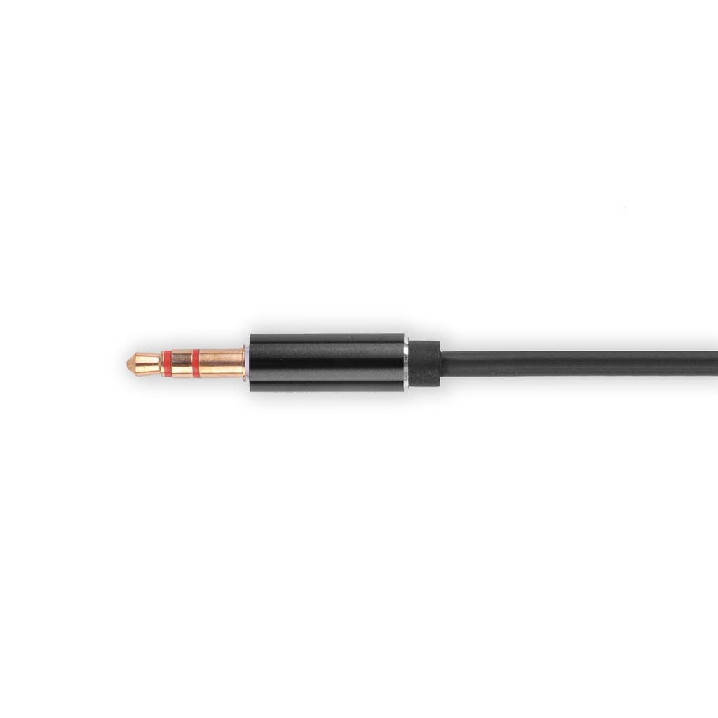 Adapter aux jack 3,5 stereo wtyk - 2x jack 3,5 stereo gniazdo slim vitalco (a3)