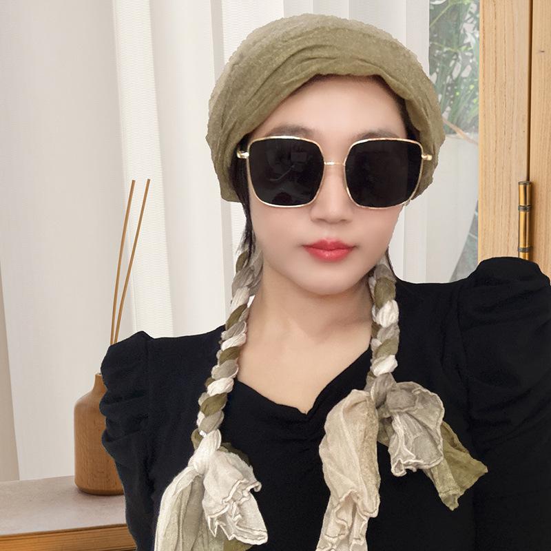 Vielseitiges gerüschtes Stirnband für Mädchen - Modischer Outdoor-Herbst/Winter-Halswärmer