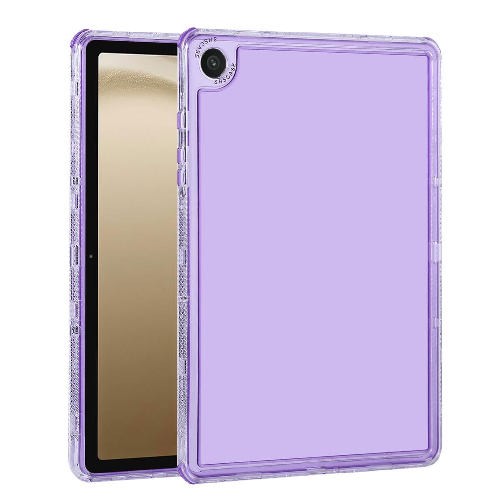 Für Samsung Galaxy Tab A9+ Klare Hülle 3 in 1 PC+TPU Stoßfeste Tablet-Hülle