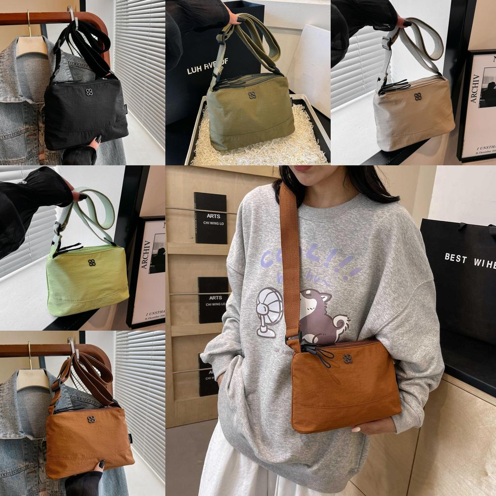 Stylish Vintage Canvas Shoulder Bag Unisex Design Lightweight Waterproof Crossbody