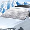 Aluminum Film Auto Windshield Cover Snow Ice Sun Protection Auto Windscreen Shield Cars