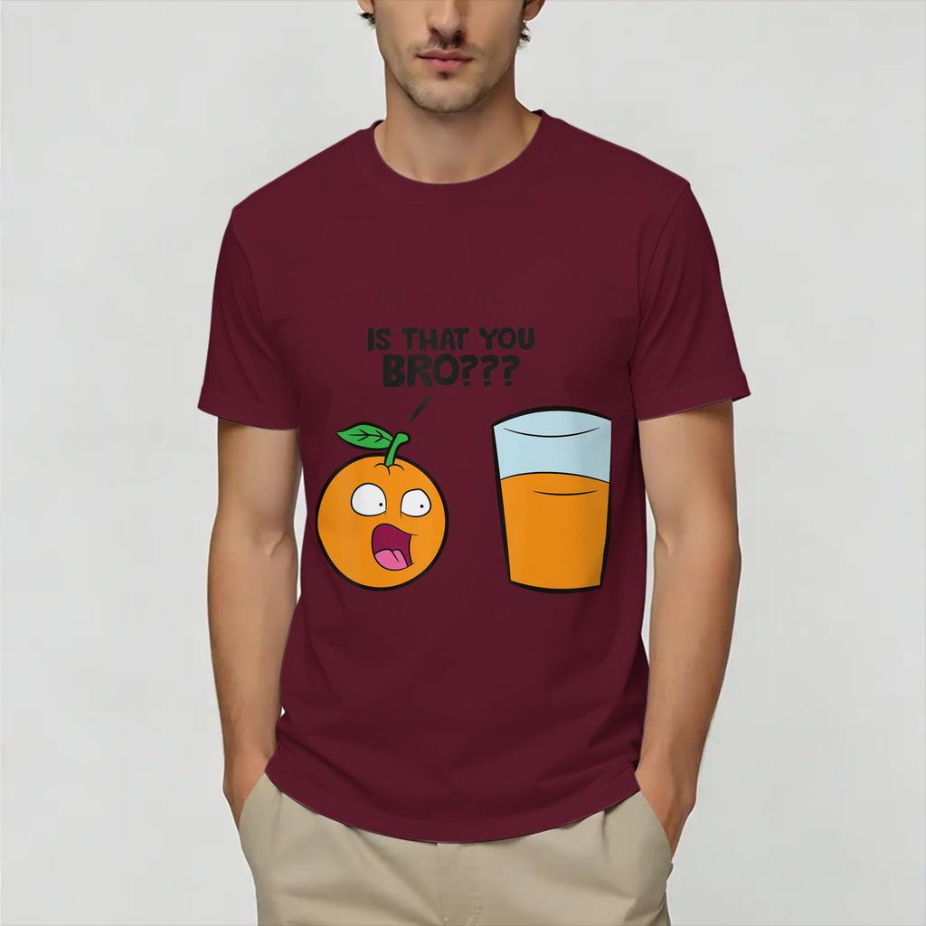 Funny Annoying Oranges Cotton T Shirt For Unisexs Summer Y2K Basic T Shirts Crewneck Novelty Tee Shirt Oversize Pattern Clothes