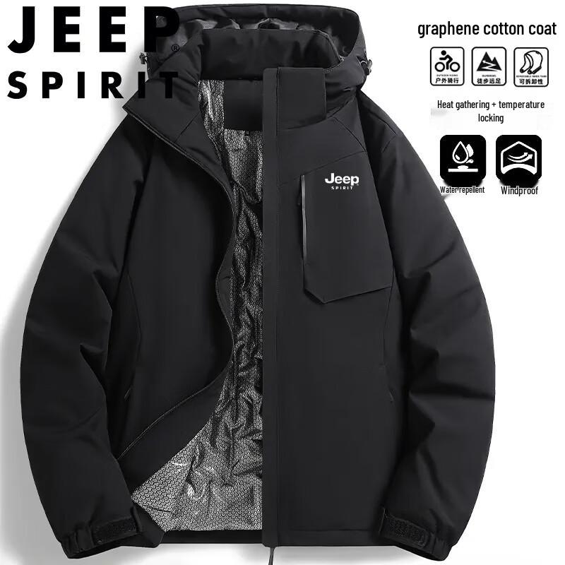 JEEP SPIRIT Men's Graphene Padded Winter Jacket
