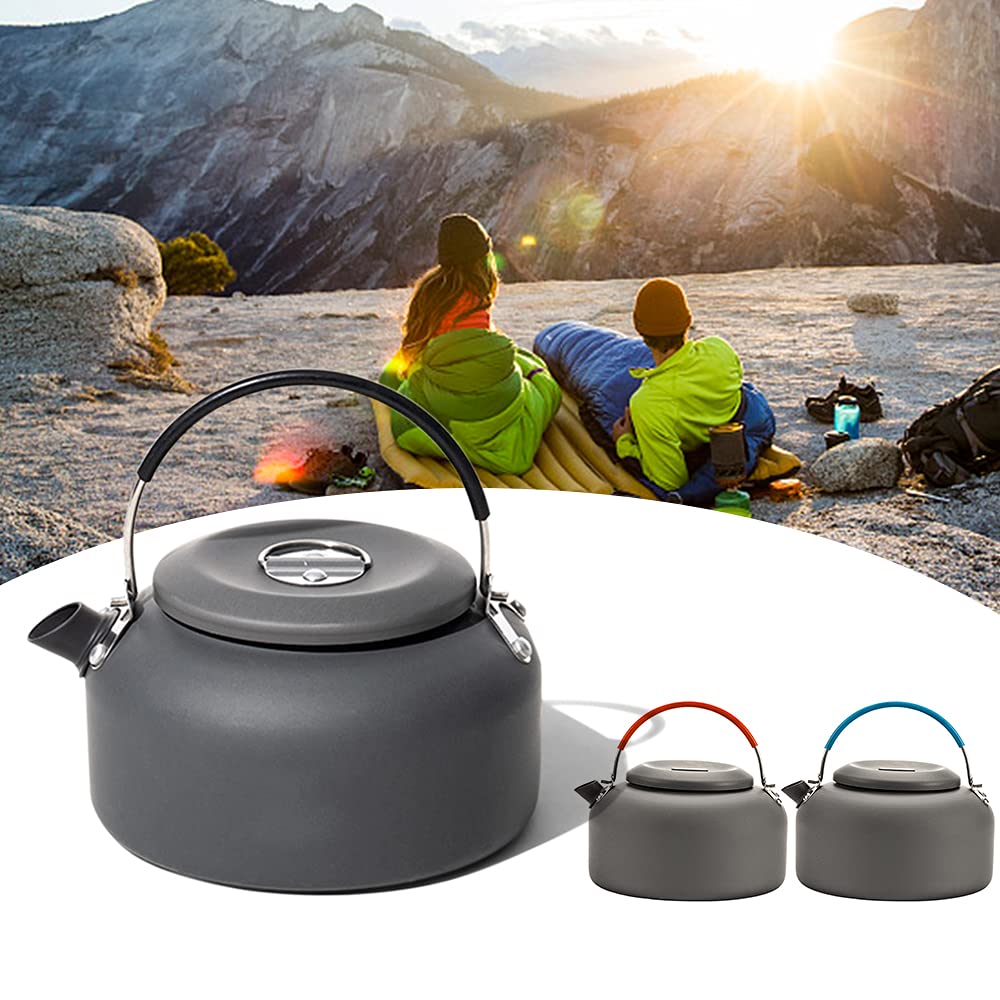 Lightweight Aluminum Kettle for Outdoor Use (0.8L / 1.4L) - Perfect for Camping and BBQs