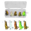5 Pezzi Mini Cavalletta da Cricket Esca Dura da Cavalletta Esca da Pesca alla Cavalletta Resistenti Pesca al Black Bass