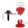 Ford Car Clip Kit: Metal Fenders & Round Head Holders (6x16M) - 10pcs Each, 20pcs Pack.