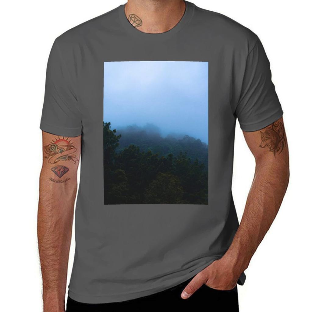 Dark Forest T-Shirt Plus Size Summer Short Sleeve T-Shirt