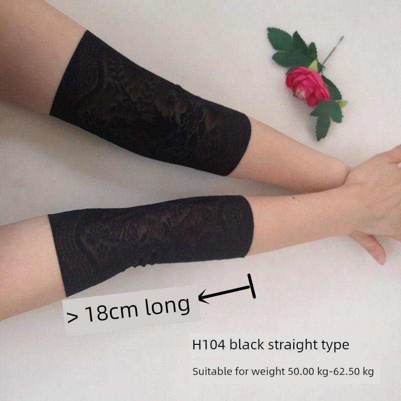 

Lace Elbow Guard Scar Cover Thin Summer Air-Conditioned Room Warm Cold-Proof Elbow Joint Fashion Breathable Hand Guard Black All yards