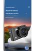 4K Touchscreen HD Digital Camera with MP3 Player & CCD for Students/Parties