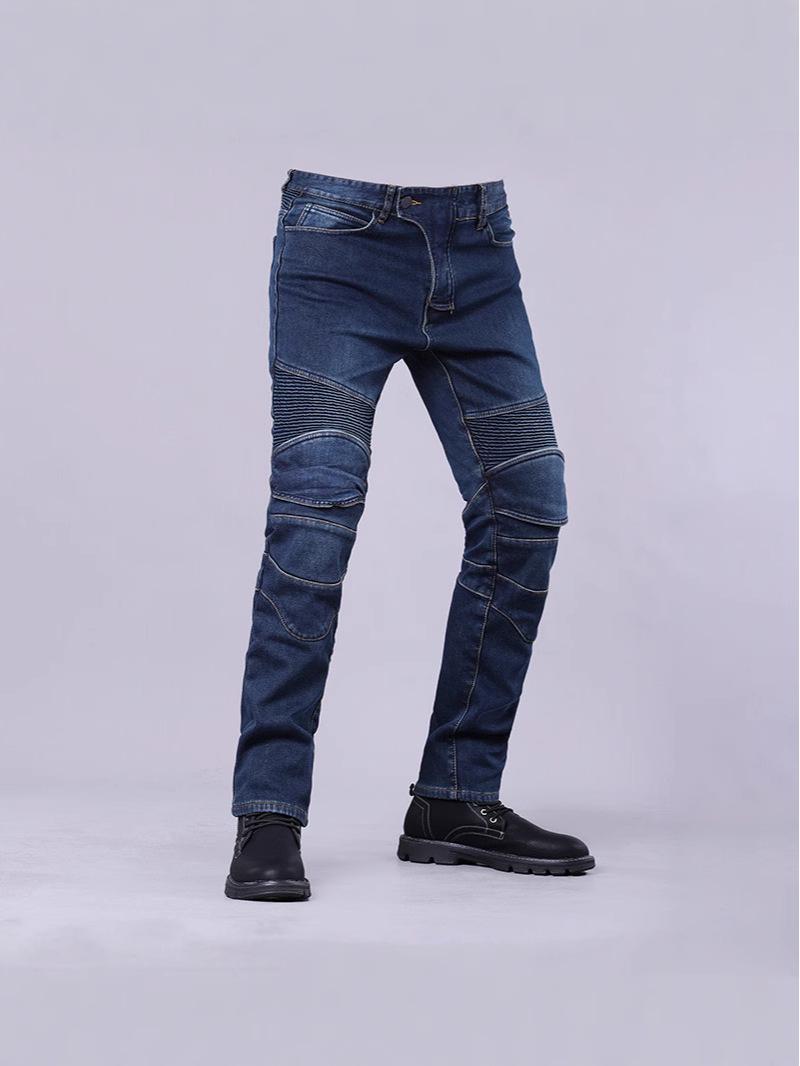 

Чоловічі всесезонні дихаючі мотоциклетні джинси з захистом від падінь S