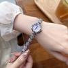 Light Luxury Diamond Cross Flower Bracelet Watch Women's Watch Niche High-end Fashion Versatile Waterproof Quartz Watch