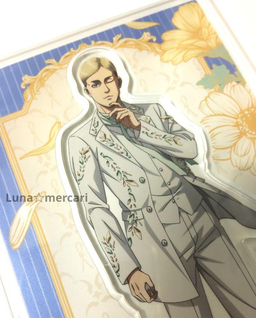 [USED] * Attack On Titan Escri 2 Acrylic Stand * Erwin