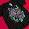 Neon Genesis Evangelion T-shirt Eva Unit 01 Japanese Black Anime Shirt All Size AA33