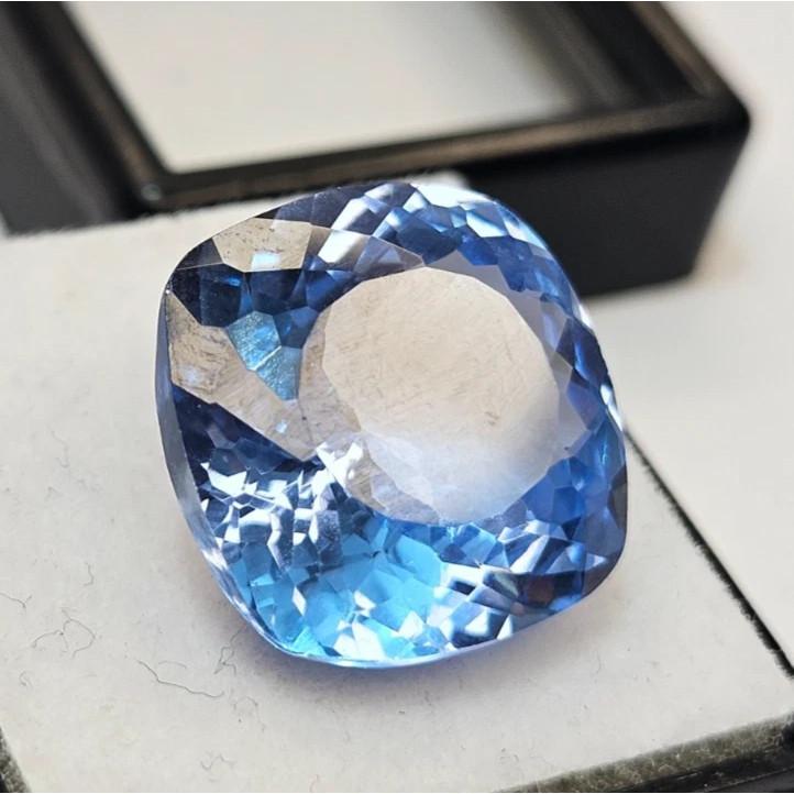 15-16 Ct Sapphire Blue Cushion Cut Top Quality Certified Loose Gemstone