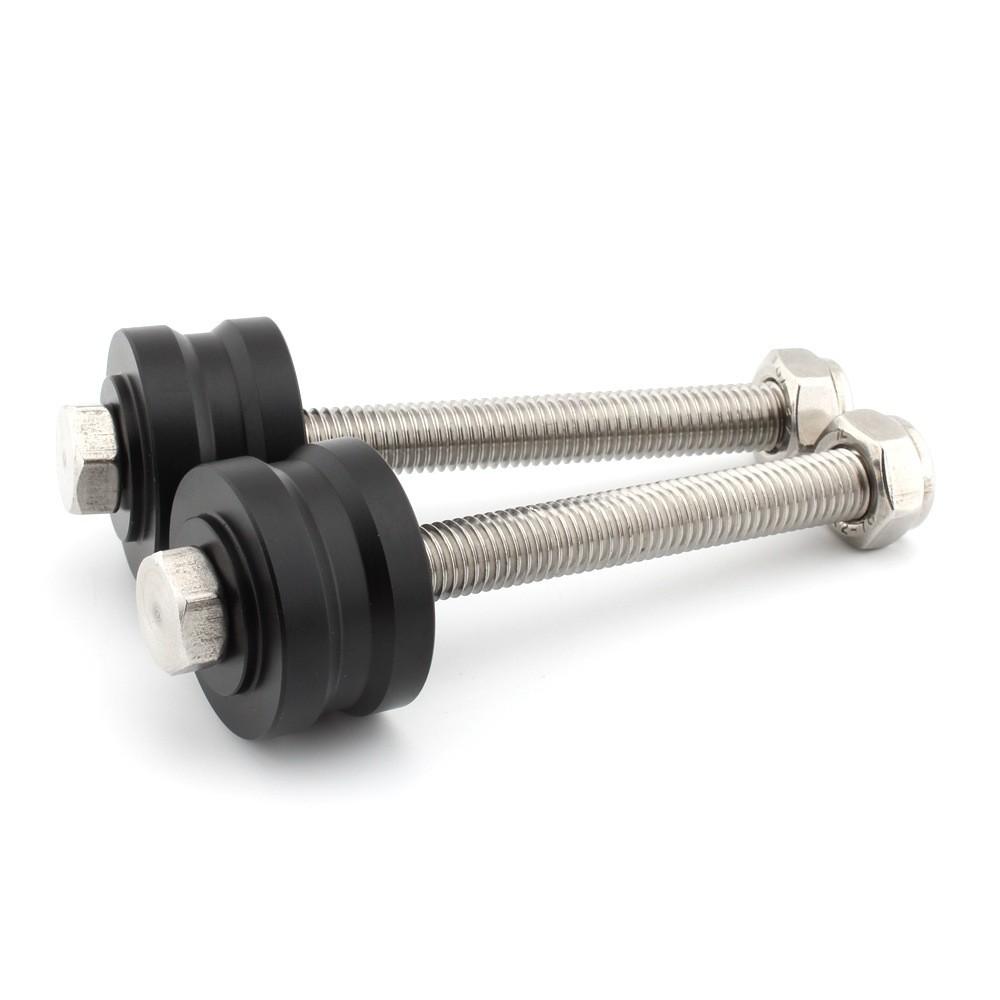 High-quality Handlebar Raising Blocks For Suzuki V-strom 1050xt Dl1050xt 2019-2020 In Elegant Black Silver