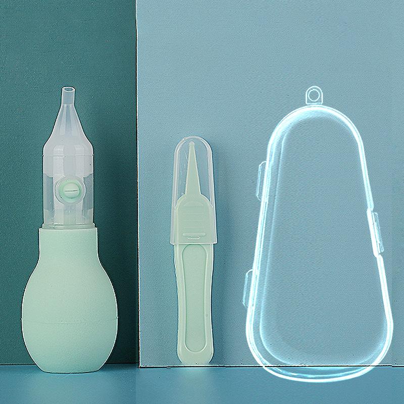 New Born Silicone Baby Safety Nose Cleaner Vacuum Suction Children Nasal Aspirator New Baby Care Diagnostic-tool Vacuum Sucker