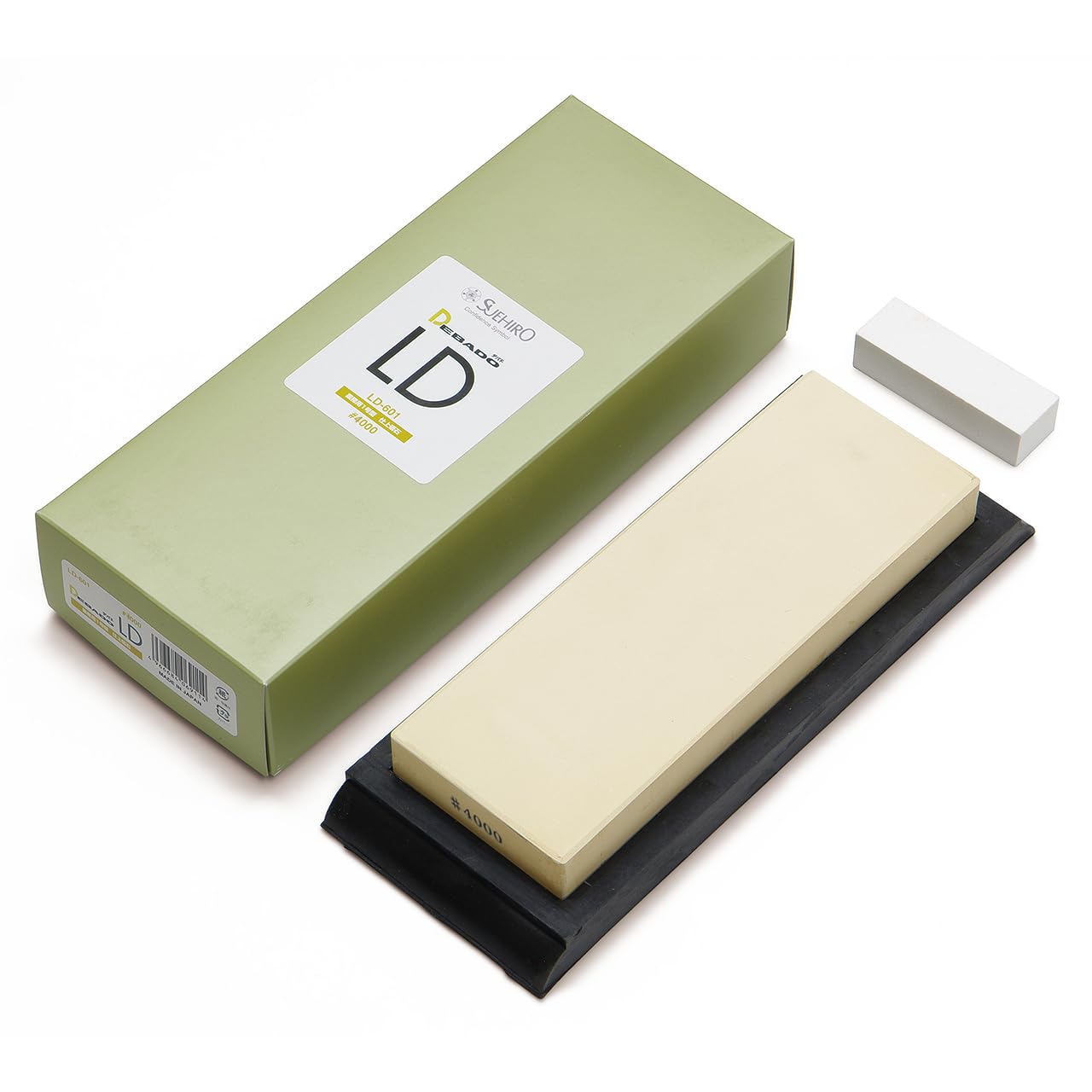 

Suehiro Финишный камень с подставкой LD-601, #4000 [Готов к использованию, Не впитывающий] белый