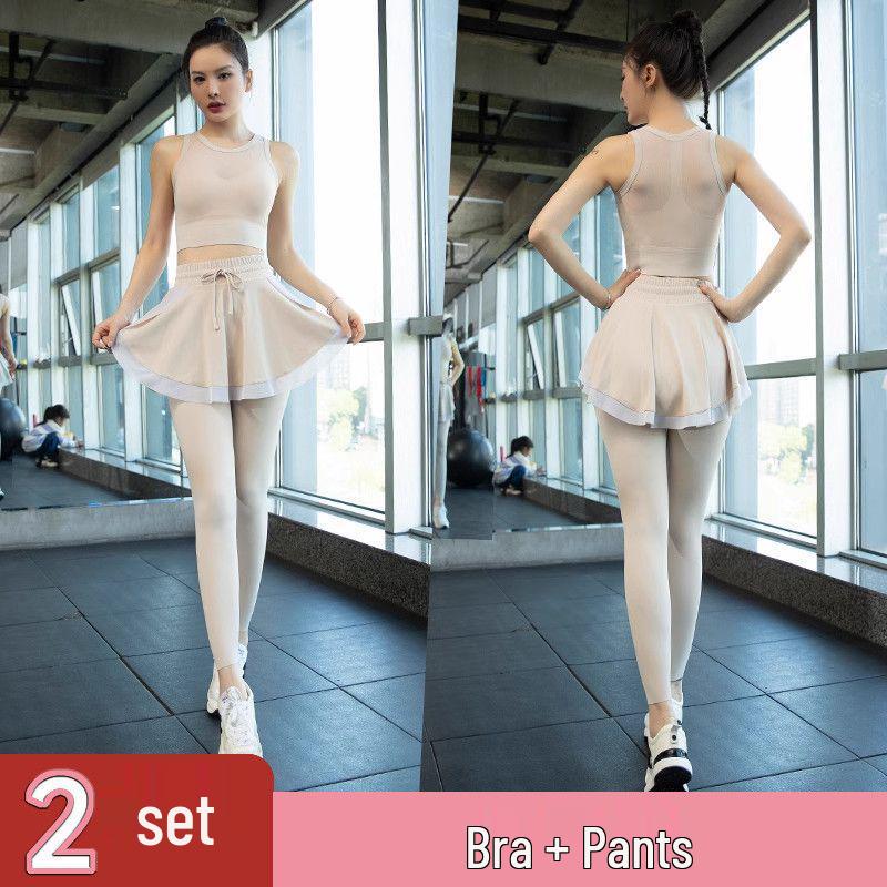 Women's Quick-Dry Slim-Fit Summer Sports Set - Pilates Short Top & High-End Yoga Wear