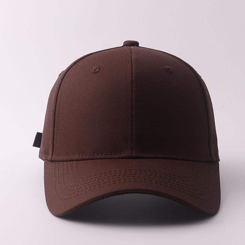 Pure cotton simple light board baseball cap fashionable hard top wide brim sunshade cap spot