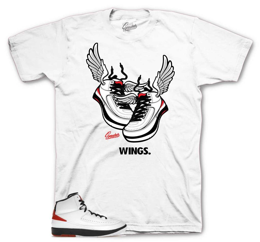 Shirts To Match Retro 2 Chicago AJ2 - Wings Sneaker Tees