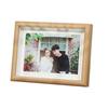 Li Shen Wooden Hollow Glass Desktop Photo Frame