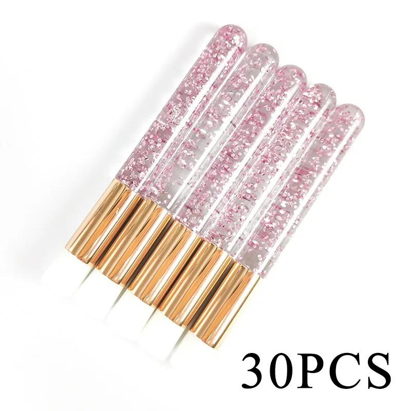 Wholesale 30/50pcs Eyelash Cleaning Brushes for Eyelash Extensions Glitter Lash Shampoo Brushes Nose Pore Cleansing Makeup Tools