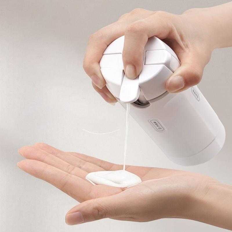 4 In 1 Portable Leakproof Travel Bottle Dispenser Set for Perfume Shampoo Conditioner Lotion