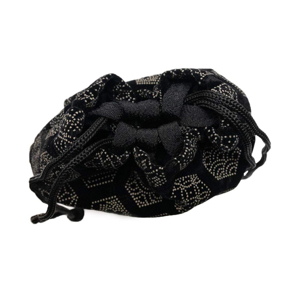 Drawstring Bag for Traditional Japanese Sizes 12 and Tortoise [KYOETSU] Yukata, Pattern, 13, Men's (12-4. Shell)