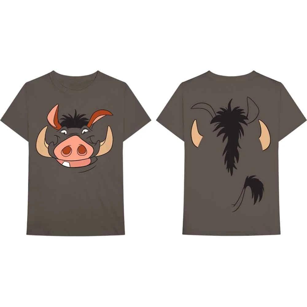 T-Shirt # L Unisex Brown # Lion King Pumbaa XL