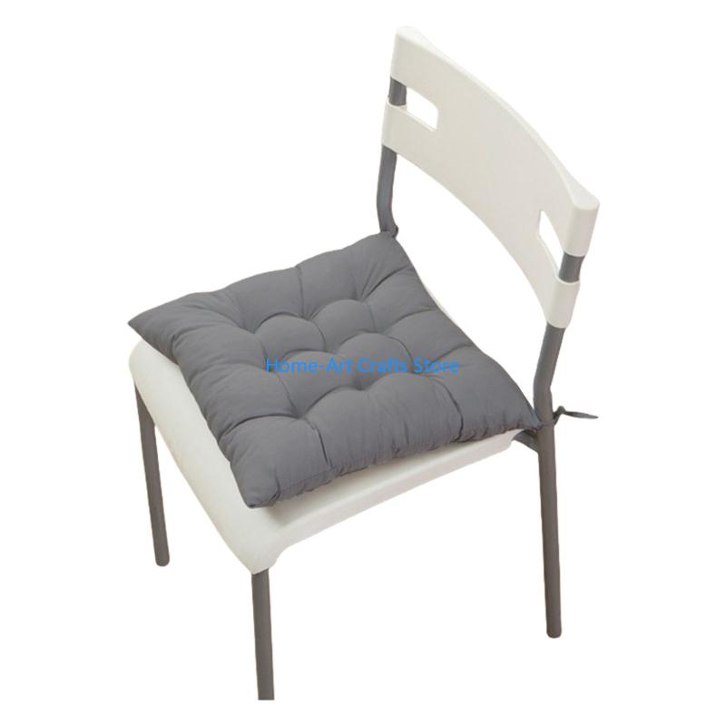 

Y3NA Polyester Pad for Office Desk Chairs AntiSlip Base Comfortable Support темно-серого
