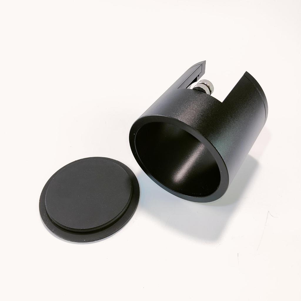Aluminum Coffee Tamping Stand: Universal Tamper Base for 51mm, 53mm, and 58mm.