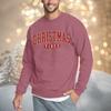Christmas Print Loose Fit Round Neck Sweatshirt For Men